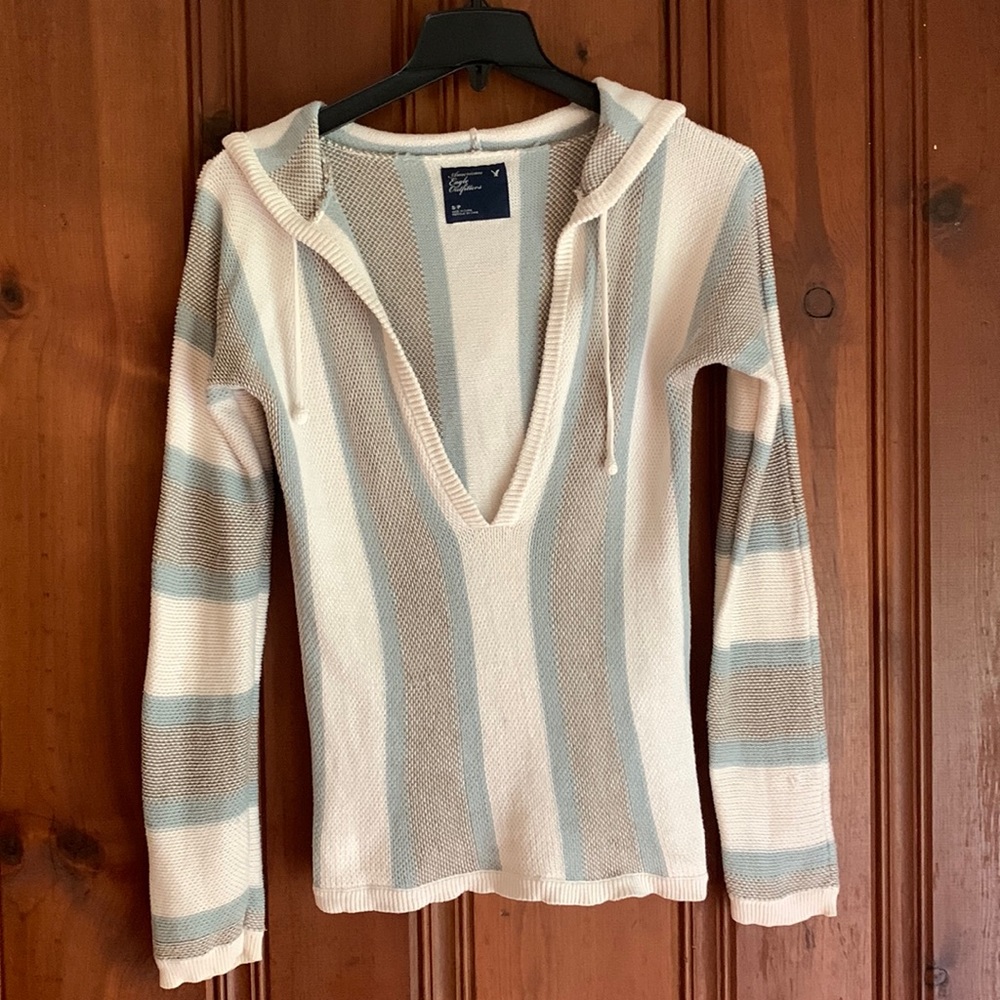 American Eagle Outfitters V-Neck Women Sweater